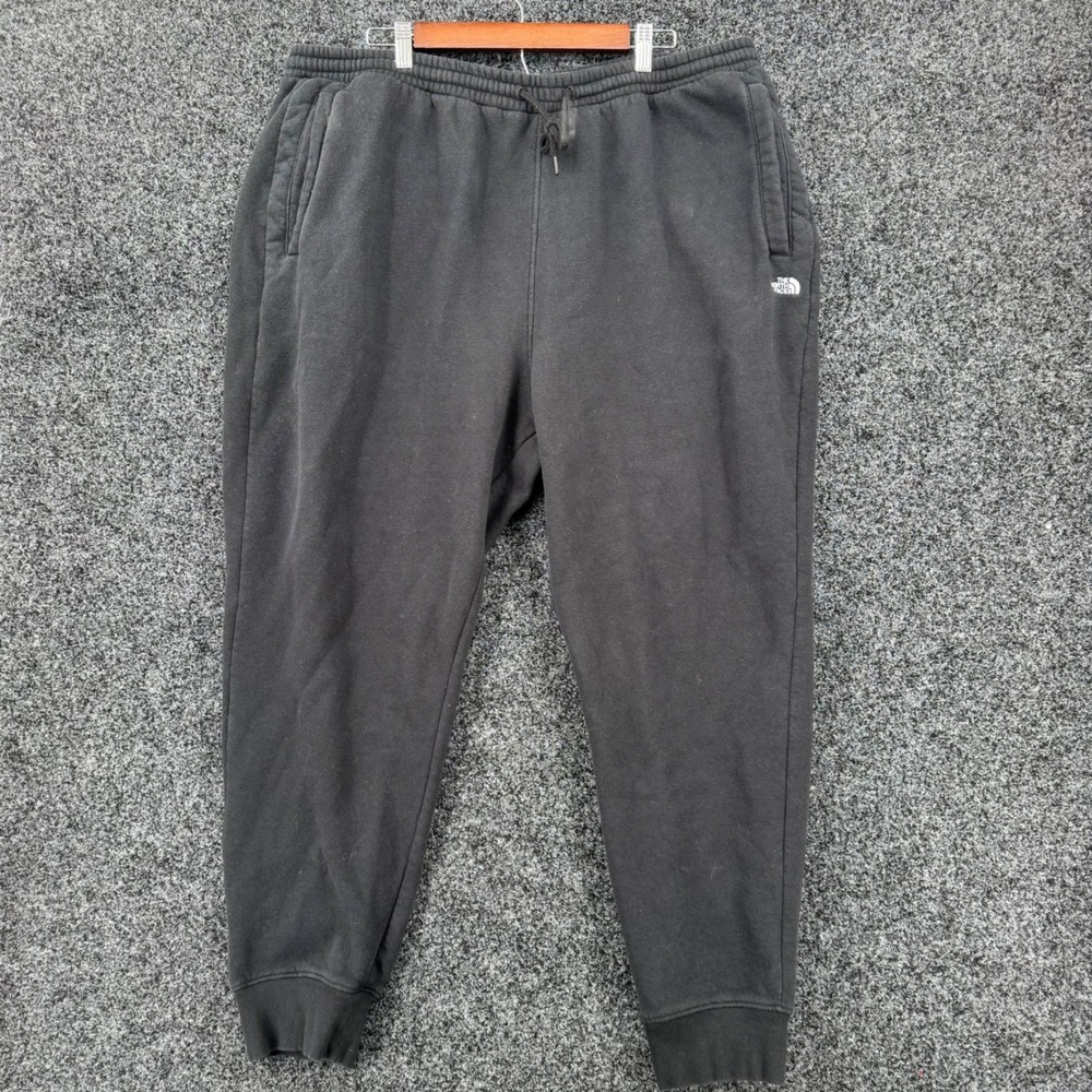 The North Face Mens Black Fleece Joggers Sweatpants XXXL Regular TTTG